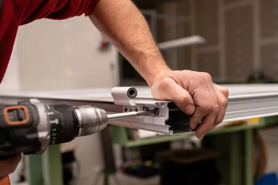 Window Glass Aluminium Frame