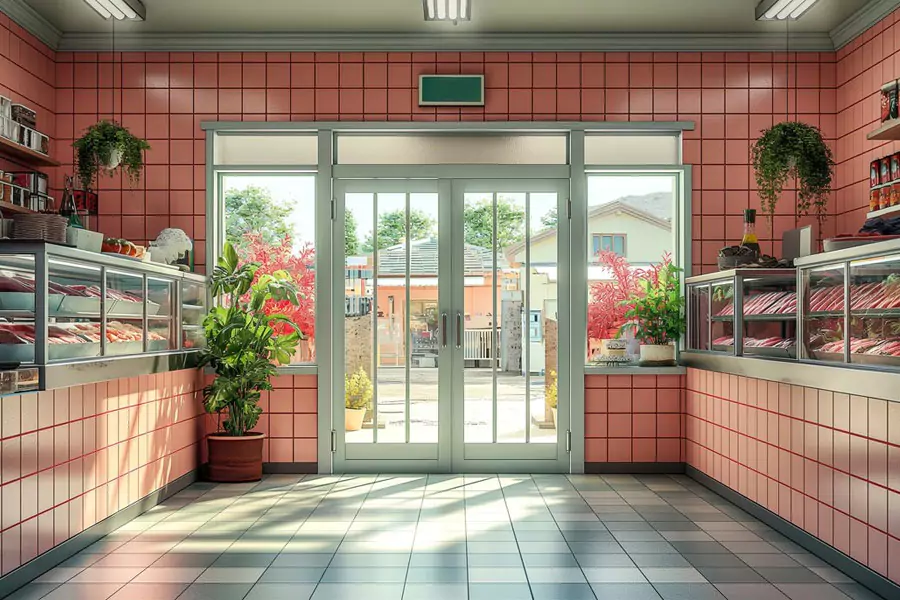 storefront door installation