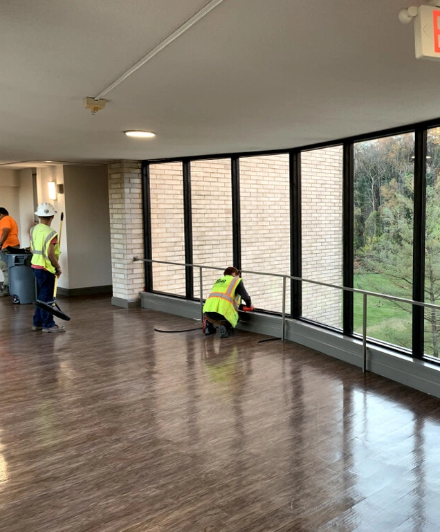 Complex Window Glasses Installation