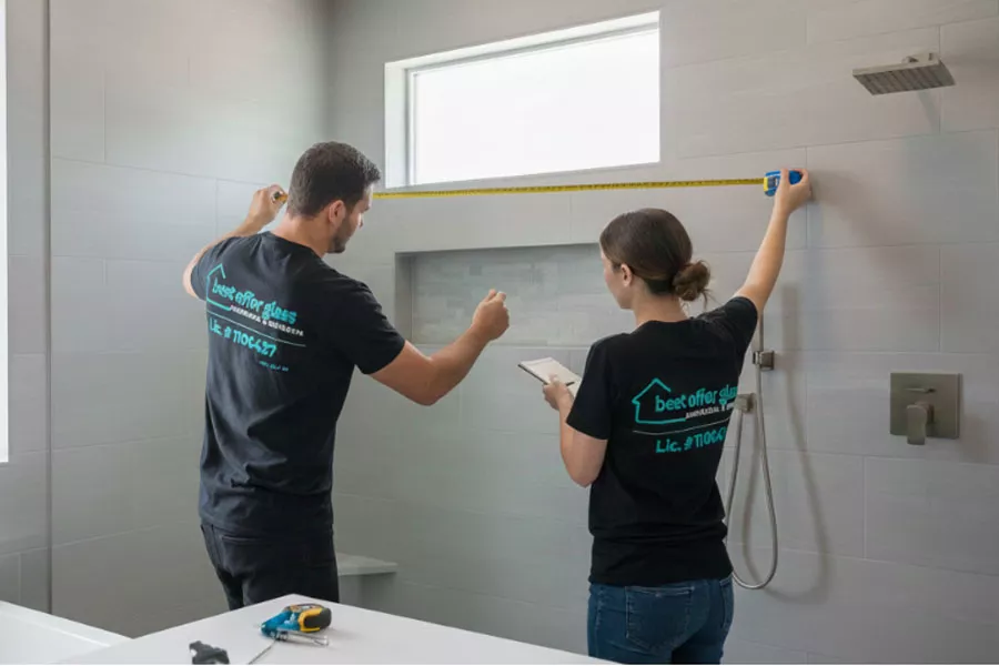 Shower Glass Installation San Francisco