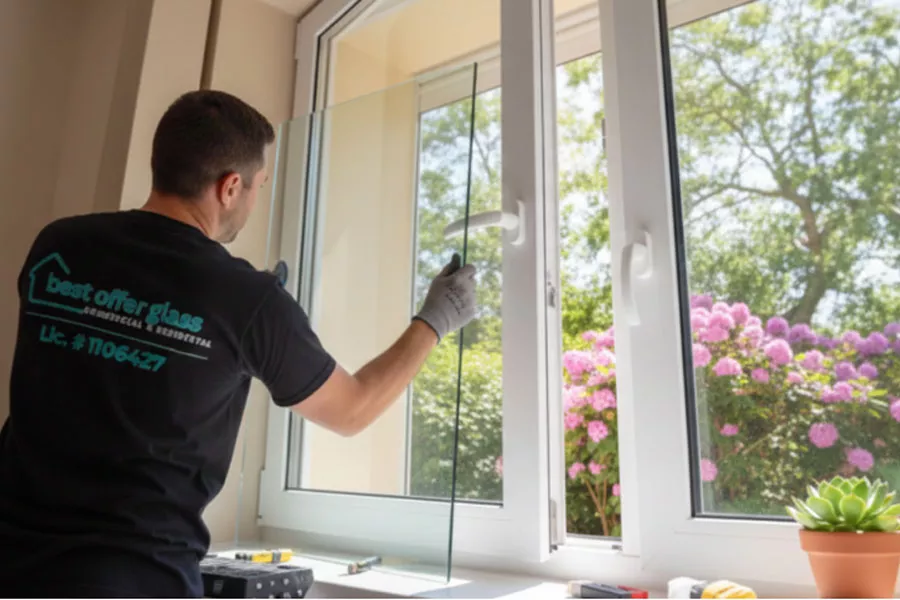 Broken Window Glass Replacement