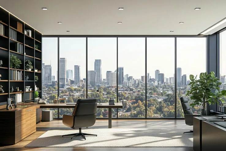 Glass Partitions Walls System