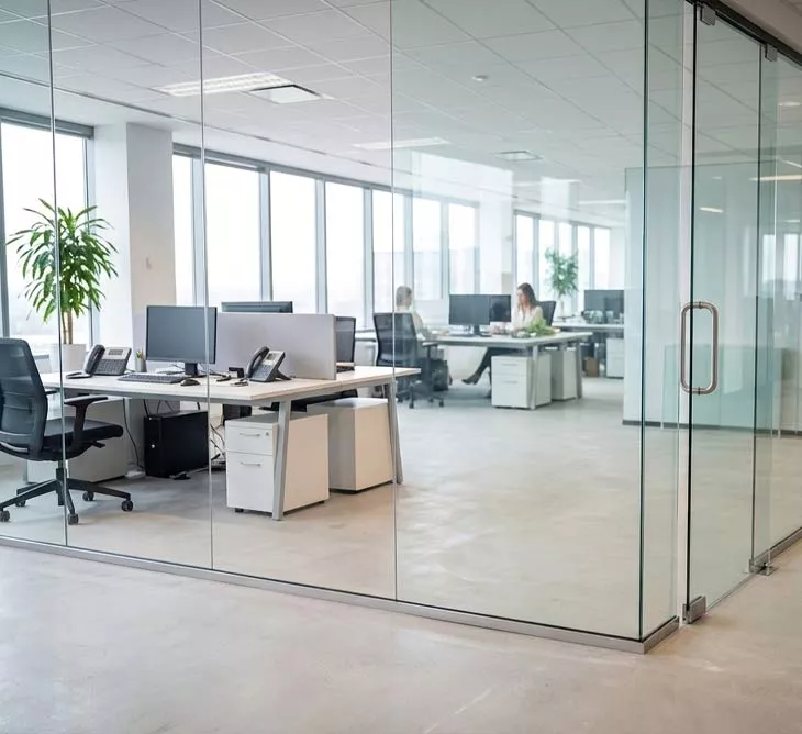 Glass Office Partitions in the San Francisco Bay Area